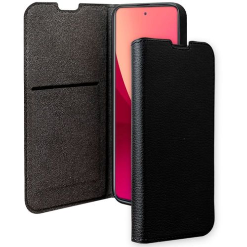 Folio Wallet Xiaomi Redmi Note 12 5g Noir - 65% Plastique Recyclé Certifié Grs Bigben