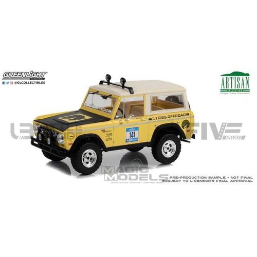 Greenlight Collectibles 1/18 - 19131 - Ford Bronco - Rebelle Rallye 1969-Greenlight