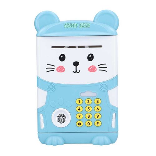 Tirelire Électronique De Dessin Animé Avec Mot De Passe Atm, Coffre-Fort De Dépôt Automatique Pour Pièces D'argent, Cadeau Pour Enfants
