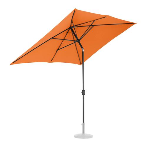 Grand Parasol De Jardin Rectangulaire 200 X 300 Cm Inclinable Orange Helloshop26 14_0007552