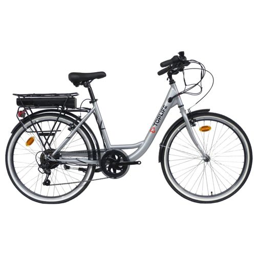 Vélo À Assistance Électrique E 4300 Argent Toplife