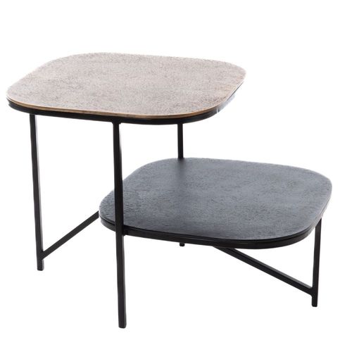 Table Basse 2 Niveaux Décalés