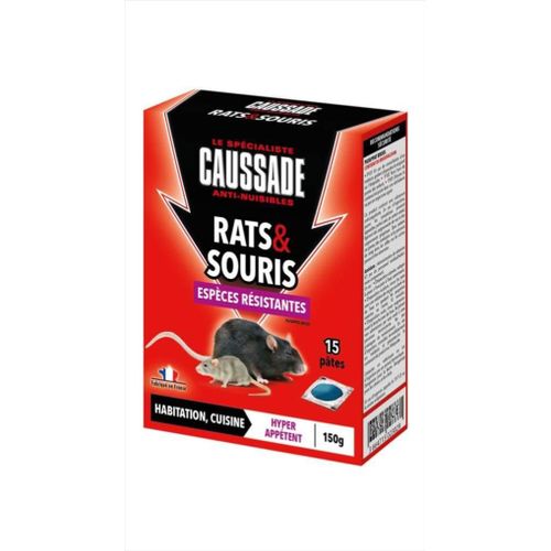Pat'appat rats et souris espèces résistantes Caussade 150g