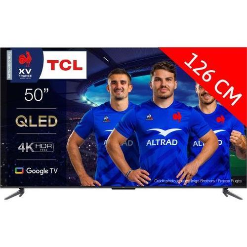 TV 4K QLED 50" TCL 50QLED770 Google TV