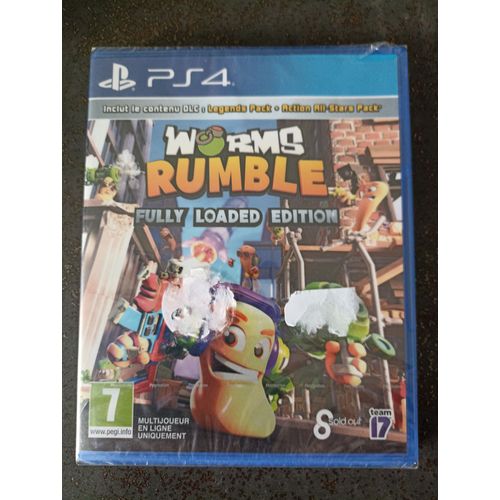 Jeux Ps4 Worms Rumble Fully Loaded Edition