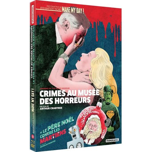 Le Père Noël Contre Les Martiens + Crimes Au Musée Des Horreurs - Combo Blu-Ray + Dvd