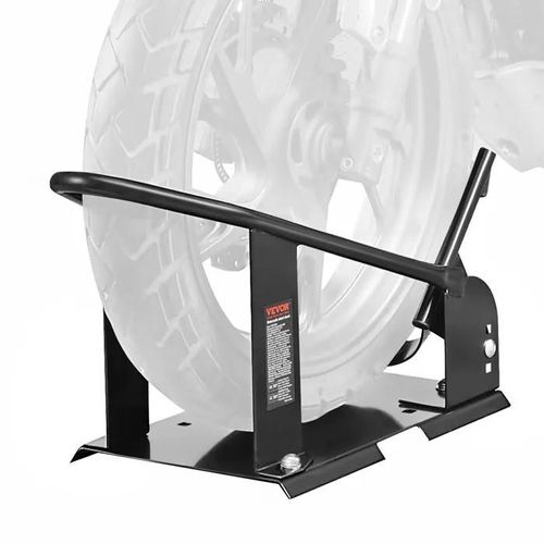 Bloque Roue Moto 816,5 Kg-Vevor-Cale Roue Moto En Acier Durable-Pour Sécuriser Transport De Moto Sur Camion, Remorque