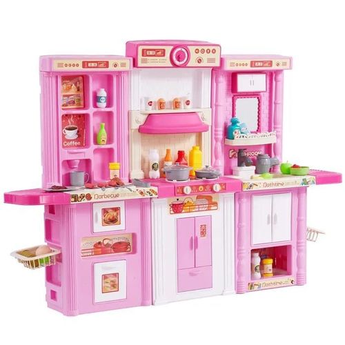 Cuisine Pour Enfants-Vevor-Ensemble Cuisine 3 En 1 Pour Tout-Petits Avec Pulvérisation Simulée-Pour Enfants D'âge Préscolaire