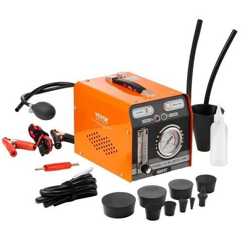 Détecteur de Fuite de Carburant 8 L/min-VEVOR-Manomètre et Débitmètre, Testeur de Fuite de Tuyau Échappement Voiture