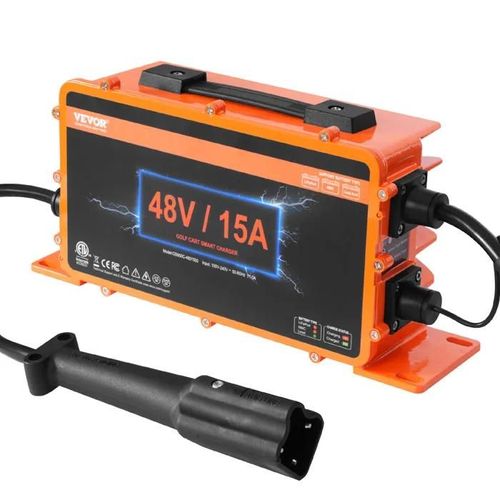 Chargeur De Batterie Pour Voiturette De Golf 48 V-Vevor-Compatible Avec Batteries Au Plomb Agm/Gel/Efb Mf Inondées Nmc Lifepo4