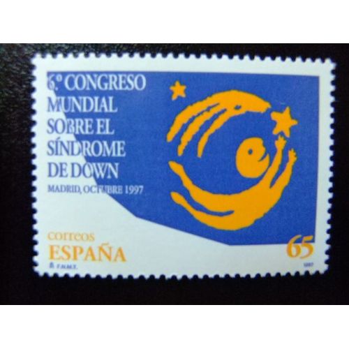110 Espagne 1997 / Congrès Mondial Du Syndrome De Down / Edifil 3517 Mnh Yvert 3091 Mnh