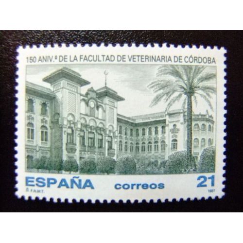 110 Espagne 1997 / Faculté Vétérinaire De Cordoba / Edifil 3518 ** Yvert 3093 Mnh