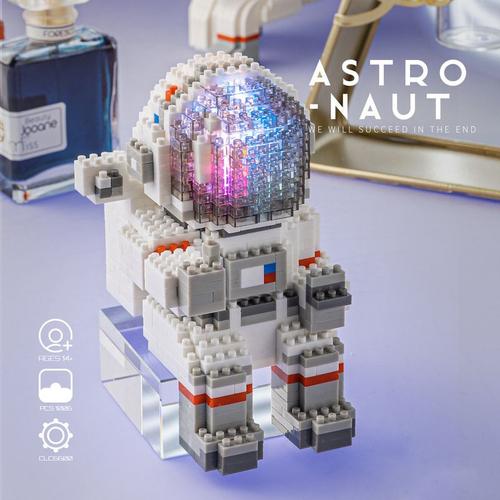 Compatible Avec Les Blocs De Construction Lego Petites Particules Astronaut Pen Holder Series Assembled Toy Model Decoration, 6600 Likes Astronaut (Double Face Mask)¡¿1008pcs¡¿