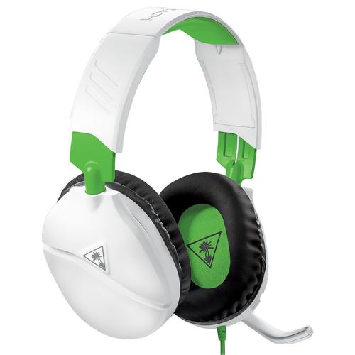 Turtle Beach RECON 70X - Micro-casque - circum-aural - filaire - jack 3,5mm - isolation acoustique - blanc