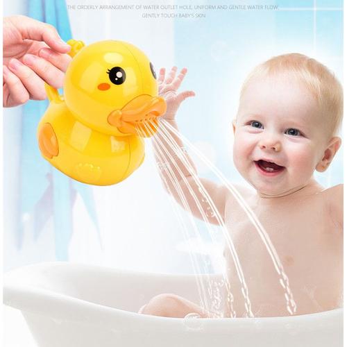Jouet de bain bébé corde à tirer Jouet de canard jeu d'eau salle de bain  Baignoire Piscine Natation canard pour enfants de 0-3 ans - Cdiscount  Puériculture & Eveil bébé