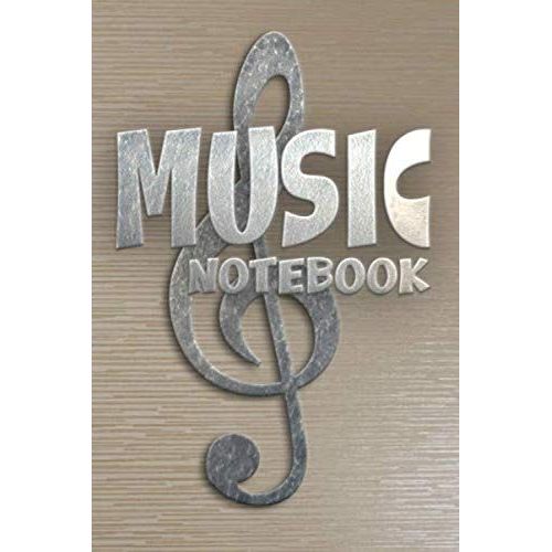 Music Notebook: Tab Clef,Pages French Edition,Guitar Manuscript Books,Chord Boxes,Journal,Notebook