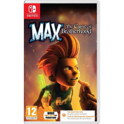 Max: The Curse Of Brotherhood Nintendo Switch (Code De Téléchargement)