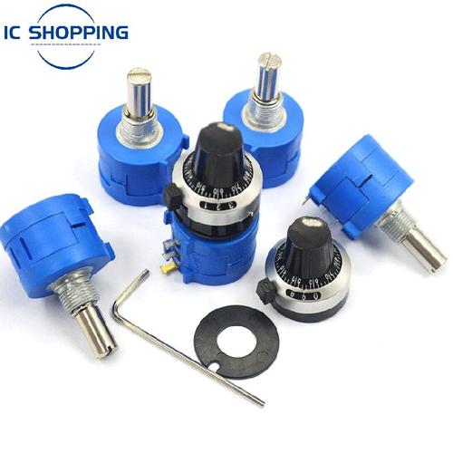 Résistance 203L(20K Ohm)no knob Potentiomètre réglable multi-tours de précision