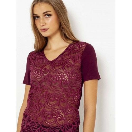 Tee-Shirt Maille Dentelle