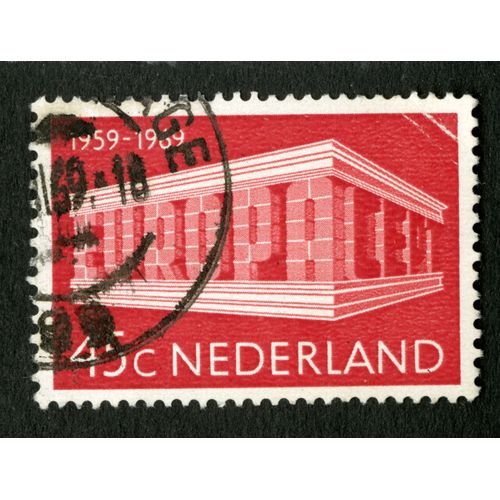 Timbre Oblitéré Nederland, 1959 - 1969, 45 C