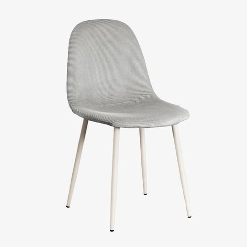 Pack De 2 Chaises De Salle À Manger Glamm Deluxe Beige Crème