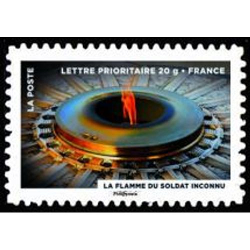 Timbre France 2012 Oblitéré - Le Timbre Fête Le Feu - La Flamme Du Soldat Inconnu - Yt Adhésif - N° 754