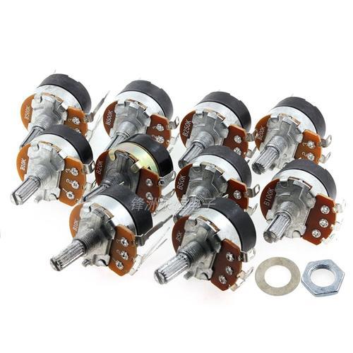 Résistance B50K 2 pièces gradation vitesse potentiomètre avec interrupteur