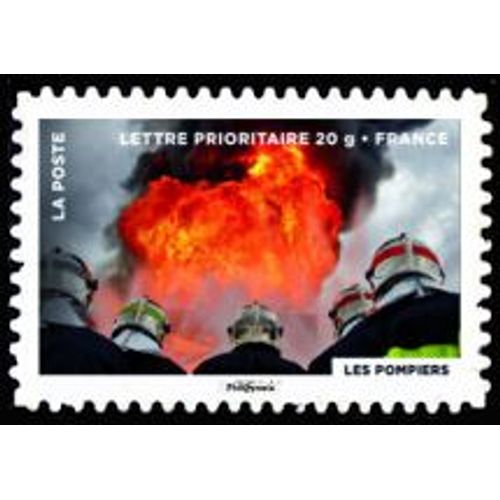 Timbre France 2012 Oblitéré - Le Timbre Fête Le Feu - Les Pompiers - Yt Adhésif - N° 757