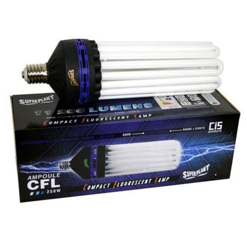 Ampoule Cfl Dual 250w - 2100°K + 6400°K - Croissance Floraison - E40 - Superplant