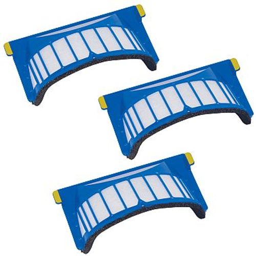 Pack 3 Filtres Aérovac iRobot Roomba Série 600 Certifié