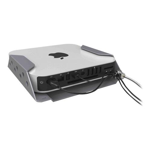 Compulocks Support de sécurité pour Mac Mini avec câble à clé argenté - Kit de sécurité - argent - pour Apple Mac mini (Début 2020, Early 2023, Fin 2012, Fin 2014, Fin 2018, Fin 2020, Mi-2020)