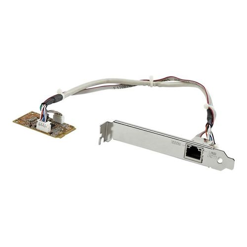 StarTech.com Carte reseau Mini PCI Express vers 1 port Gigabit Ethernet - NIC - Adaptateur réseau - PCIe Mini Card - Gigabit Ethernet