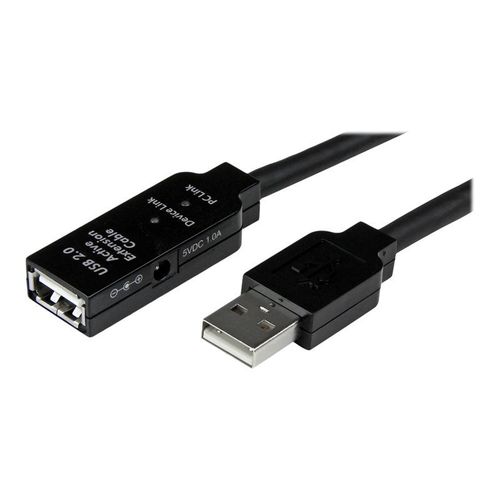 StarTech.com Câble Répéteur Active USB 2.0 25 m Mâle vers Femelle - Rallonge / Extension USB 2.0 Actif - 1x USB A (M) 1x USB A (F) - 25m - Rallonge de câble USB - USB (F) pour USB (M) - USB 2.0 -...