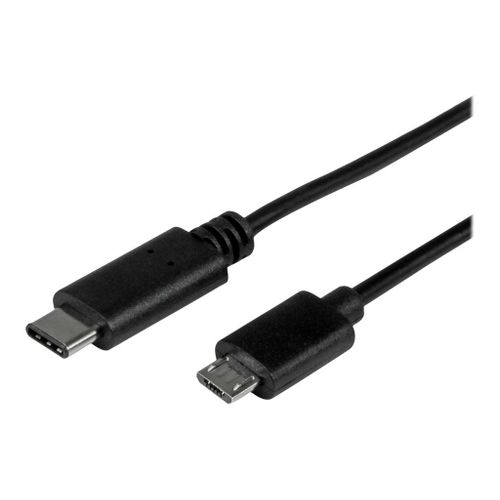 StarTech.com Câble USB-C vers Micro USB de 50 cm - Cordon USB C vers Micro-B - Câble de charge compatible Thunderbolt 3 - M/M - USB 2.0 - Câble USB - 24 pin USB-C (M) pour Micro-USB de type B (M)...