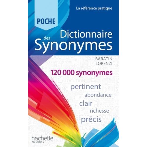 Dictionnaire Des Synonymes