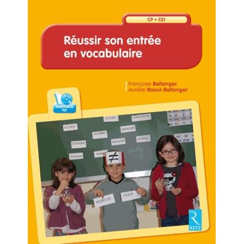 Réussir Son Entrée En Vocabulaire Cp-Ce1 - (1 Cd Audio)