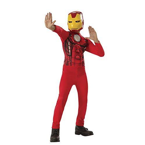 Marvel- Avengers Iron Man Costume 640921-M Multicolore M 5-7 A Os