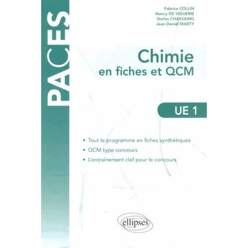 Chimie En Fiches Et Qcm Ue1