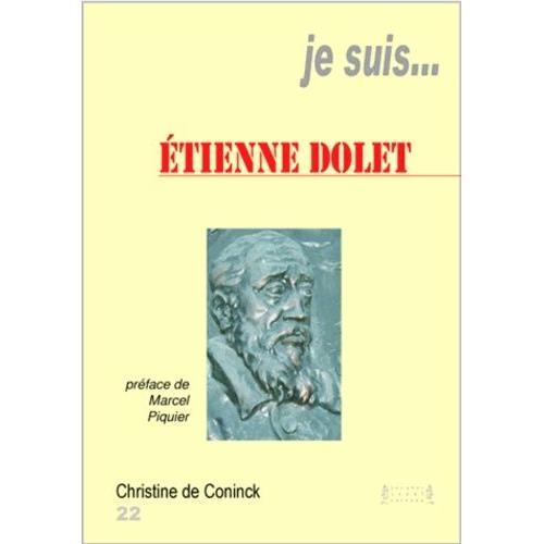 Je Suis - Etienne Dolet