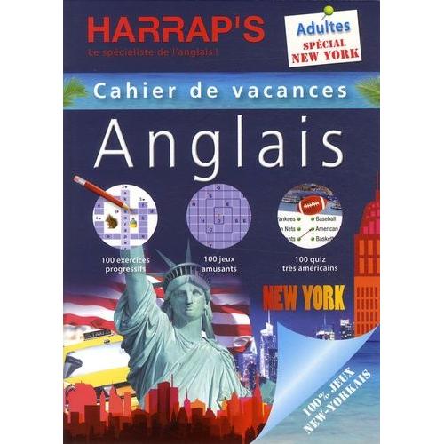 Cahier De Vacances Anglais Adultes - 100% Jeux Spécial New York