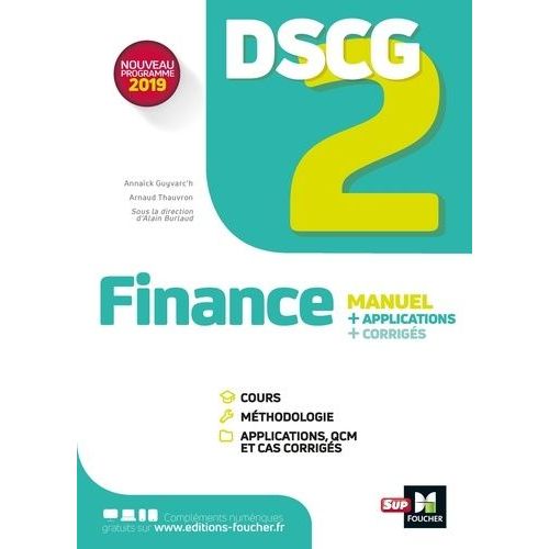 Finance Dscg 2 - Manuel + Applications