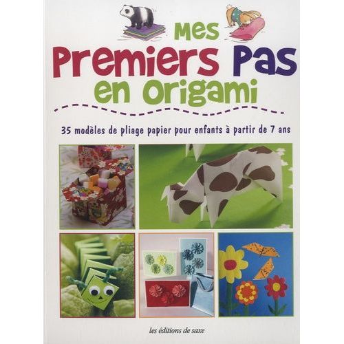 Mes Premiers Pas En Origami - 35 Modèles De Pliage Papier Pour Enfants À Partir De 7 Ans