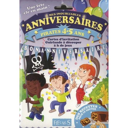 Anniversaire Pirates 4-5 Ans