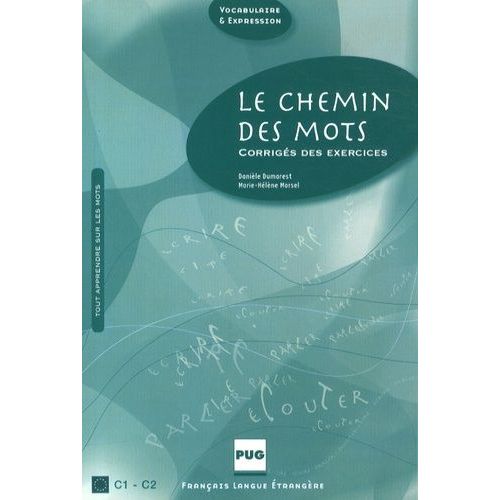 Le Chemin Des Mots - Corrigés Des Exercices