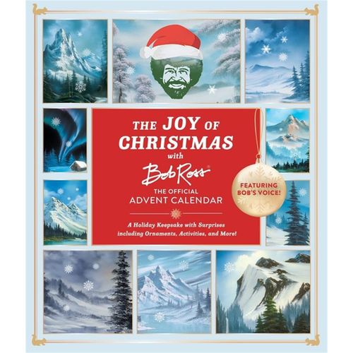 The Joy Of Christmas With Bob Ross: The Official Advent Calendar (Featuring Bob's Voice!)