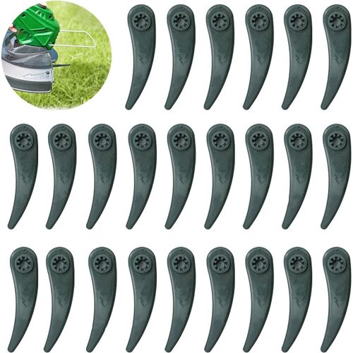 Remplacement des Lames De Strimmer d'herbe, Lot de 24 Lame Coupe Bordure Bosch pour Coupe-Bordures Art 23-18 LI Art 26-18 LI