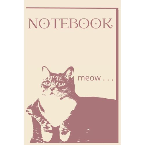 Notebook: Cat Design