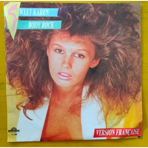 Sweet Karen - Body Rock/ Ça Va # Vinyle, 45 Tours, Belgium 1985, Synth Pop #