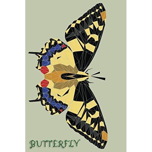Butterfly: Blank Lines Pages Notebook Journal 6x9" 100 Pages | Animal Lovers Book For You