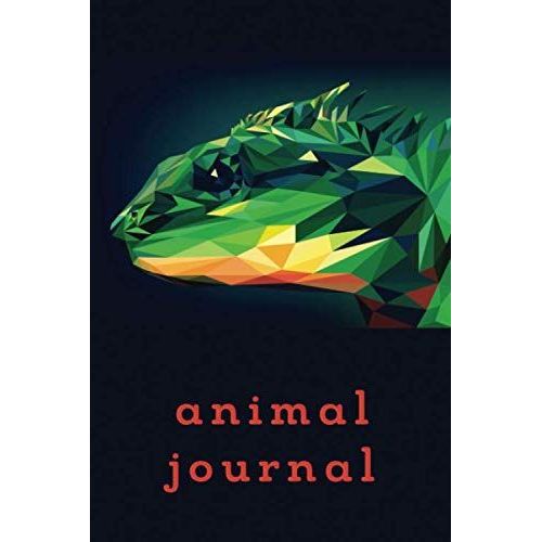Animal Journal: Amazing Lizard Blank Lines Pages Notebook Journal 6x9" 100 Pages | Animal Lovers Book For You